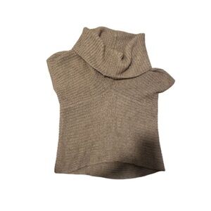 Lauren Ralph Lauren Taupe Cowl Neck Sweater